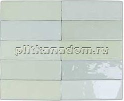 DNA tiles Safi 122105 Mint Зеленая Глазурованная Настенная плитка 5,2х16 см