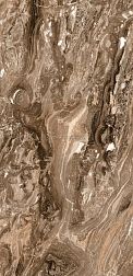 Flavour Granito Zura Brown Glossy Коричневый Полированный Керамогранит 60x120 см