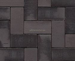 Westerwalder Klinker Тротуарная брусчатка PK15 Schwarz-bunt 20х10х5,2 см