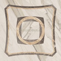 Coliseum Gres Портофино Декор белый шлифованный 45х45 см