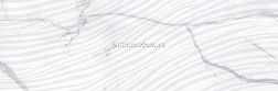 Sol Ajax White Curva HL Белый Глянцевый Структурированный Керамогранит 30x90 см