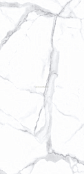 Flavour Granito Calacatta Grey Glossy Белый Полированный Керамогранит 60x120 см