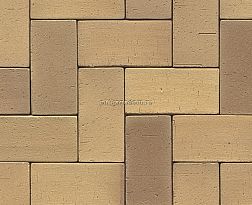 Westerwalder Klinker Тротуарная брусчатка PK06 Hellbraun-bunt 20х10х5,2 см