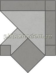 Jet Mosaic Tortuga TAN3 Мозаика Бордюр 16x16 см