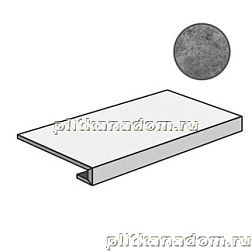Cerdomus Supreme Gradino C.Retta Charcoal Lev 75513 Ступень 33x120 см