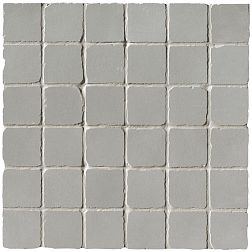 Fap Ceramiche Milano & Floor Grigio Macromosaico Anticato Matt Мозаика 30x30 см