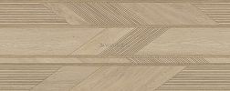 Porcelanosa 3D Arrow Arce Бежевая Матовая Настенная плитка 59,6x150 см