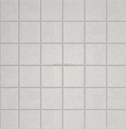 Ametis Spectrum SR00 Milky White Белая Неполированная Мозаика 30х30 (5х5) см