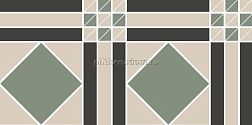 Top Cer Nice Sheet Микс Матовая Мозаика 21,2х42,4 см