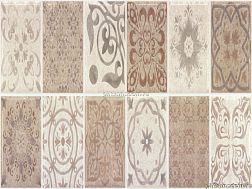 Baldocer Ozone Bone & Taupe Mosaico Antique Rett Настенная плитка 30х90 см
