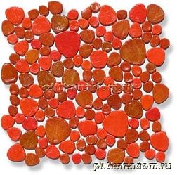 Giaretta Мозаика Стеклянная Red Hot Sunset на бумаге 26,6х26,6 см