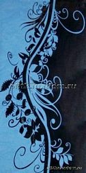 Superceramica Keret Olga Azul Plata Декор 25x50 см