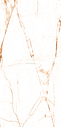 Flavour Granito Liner Brown Glossy Белый Полированный Керамогранит 60x120 см