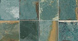 Geotiles Provence Aquamarine Зеленая Глянцевая Настенная плитка 31,6x60 см