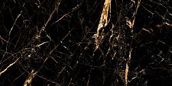 Itaca Golden Black Черный Полированный Керамогранит 60х120 см